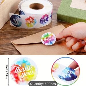 Thank you Stickers 500